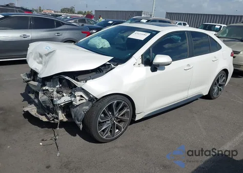 2021 Toyota Corolla Se из США, поврежденный, VIN 5YFP4MCE9MP097907